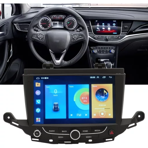 Aramox 9" Radio Auto Carplay Navigație GPS pentru Opel Astra K 2015-2020