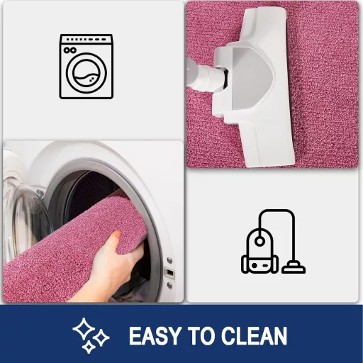 FCSDETAIL Szennyeződésfogó Lábtörlő 60x210 cm, Csúszásmentes Bejárati Szőnyeg, Mosható Kutyabarát Futó