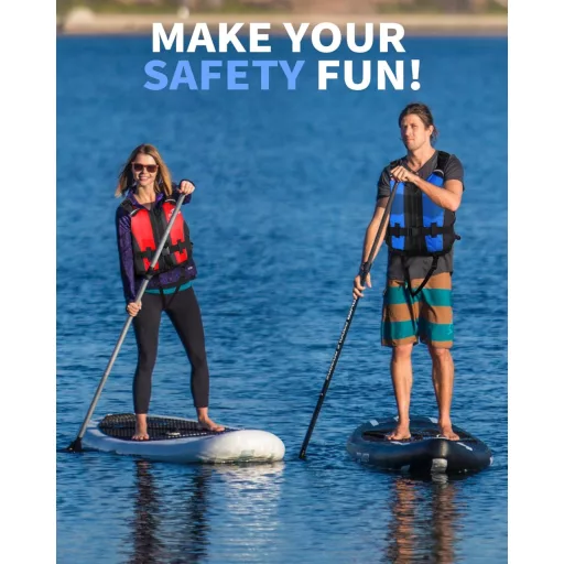 Prsluk za plivanje Owntop za odrasle, od pjene, s preponskim remenom i džepovima, unisex