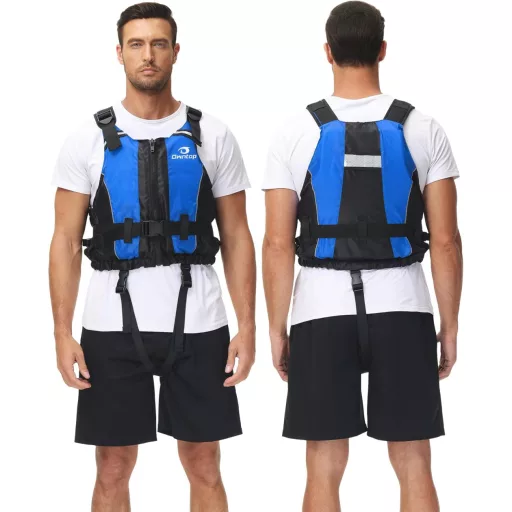 Prsluk za plivanje Owntop za odrasle, od pjene, s preponskim remenom i džepovima, unisex