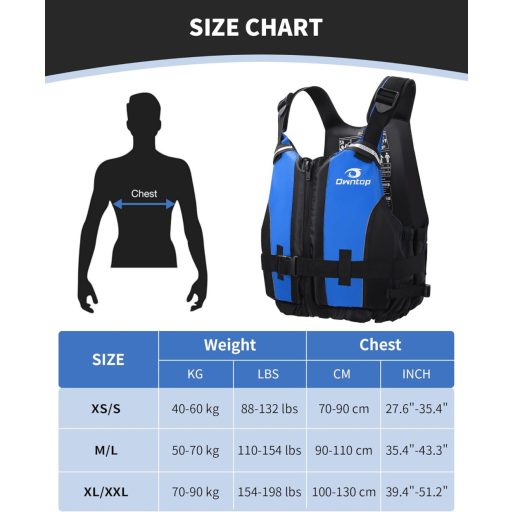 Owntop Úszómellény Felnőtt Habszivacsból Crotch Szíjjal és Zsebekkel Uniszex