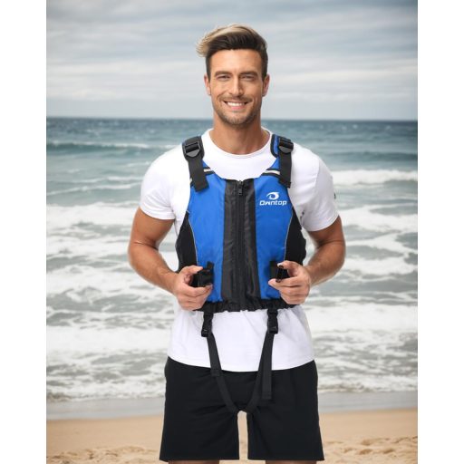 Owntop Úszómellény Felnőtt Habszivacsból Crotch Szíjjal és Zsebekkel Uniszex