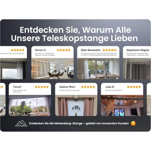 MEISENBERG Teleszkópos Zuhanyfüggöny Rúd 90-160 cm Ezüst, Fúrás Nélkül