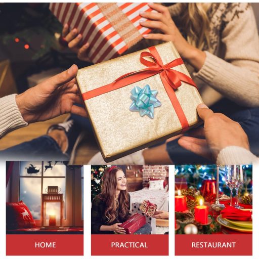 Set mare de 70 de funde decorative Operitacx - ambalaje de Crăciun