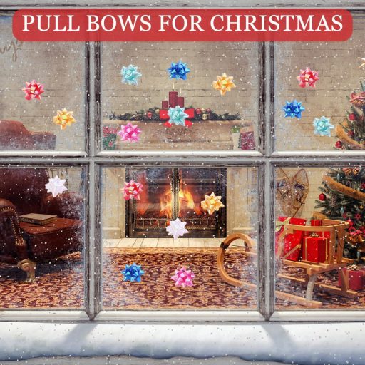 Set mare de 70 de funde decorative Operitacx - ambalaje de Crăciun