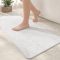 COLOR&GEOMETRY csúszásmentes fürdőszobai szőnyeg 44x120 cm, puha, mosható fürdőszőnyeg