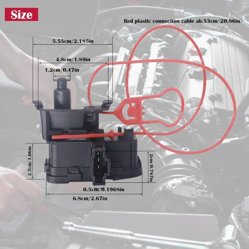 Motor deschidere capac rezervor combustibil HISports pentru A4 A5 Q5 2009-2017