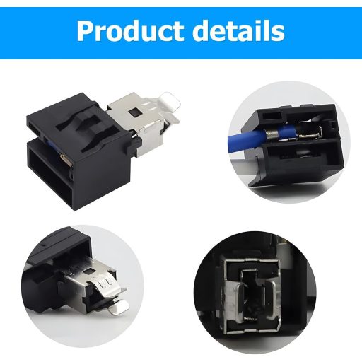 CGEAMDY 2ks objímka žiarovky H1, konektor pre parkovacie svetlá, kábel