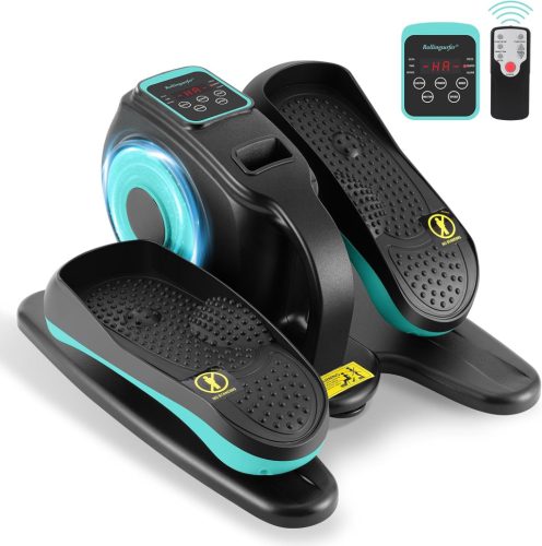Rollingsurfer Elektromos Elliptikus Tréner Lábmasszázzsal - Íróasztal Alatti Edzőgép Időseknek és Felnőtteknek