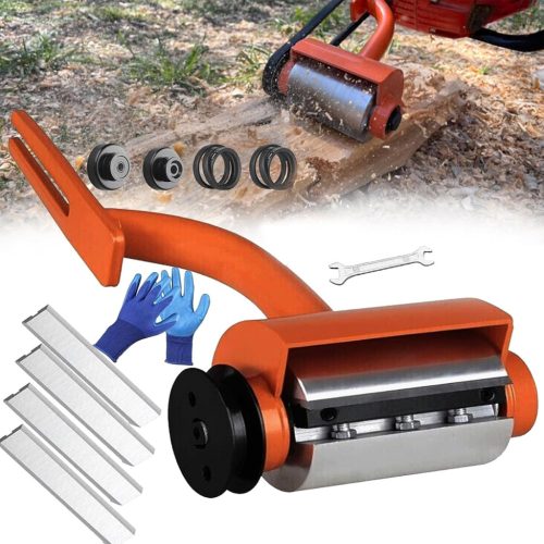 Aisny Fakéreg Hántó Eszköz 6 Pengével - Rönk Hántoló Láncfűrész Adapter Husqvarna és STIHL Modellekhez - Faipari Megmunkáló Tartozék