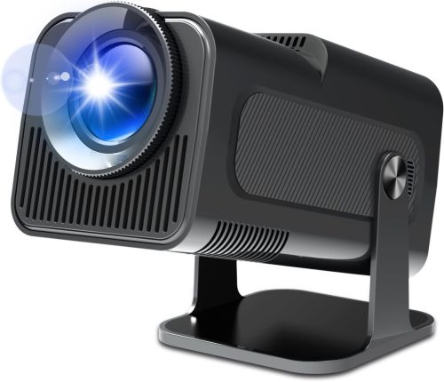 Magcubic HY320 Hordozható Projektor 4K Natív 1080P 10000 Lumen WiFi 6 Bluetooth 5.0 180° Forgatható Automatikus Keystone Android 11.0 Fekete