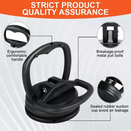 Flintronic Autó Karosszéria Dent Eltávolító Vákuum Szívópofa 2db Üveg Emelő - #07 2pcs S