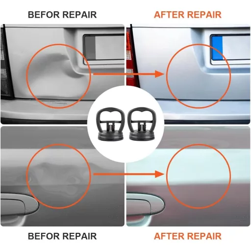 Flintronic Autó Karosszéria Dent Eltávolító Vákuum Szívópofa 2db Üveg Emelő - #07 2pcs S
