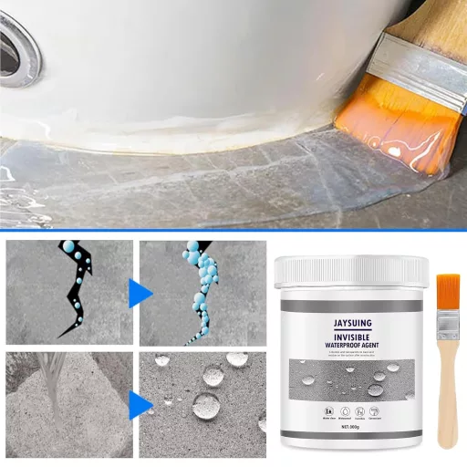 LFBEST Vízszigetelő Emulzió Fürdőszoba Csempe Fal Tetőhöz 300g