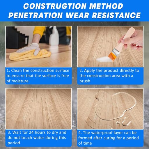 LFBEST Vízszigetelő Emulzió Fürdőszoba Csempe Fal Tetőhöz 300g