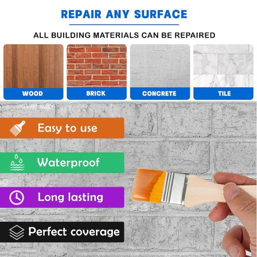 LFBEST Vízszigetelő Emulzió Fürdőszoba Csempe Fal Tetőhöz 300g