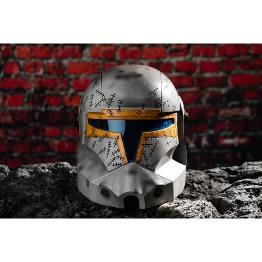 Koshowgic Halloween Sisak - Teljes Fejű Maszk, Felnőtt Jelmez Kiegészítő, Műgyanta Szerepjáték Kellék Férfiaknak, Unisex Farsangi Álarc