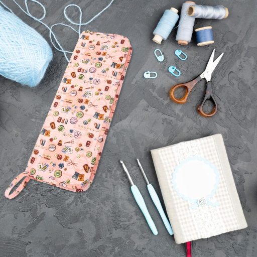 Operitacx Geantă Etui pentru Ace de Croșetat și Tricotat, Organizator de Călătorie