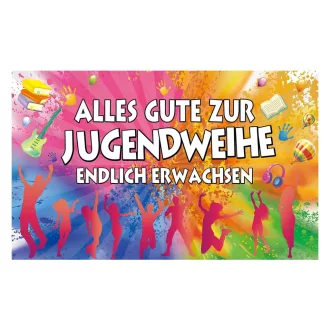   Banner decorativ "În sfârșit Adult" 180x110 cm pentru petrecerea de majorat, fundal foto pentru băieți și fete, decorațiune suspendată pentru ceremonie.