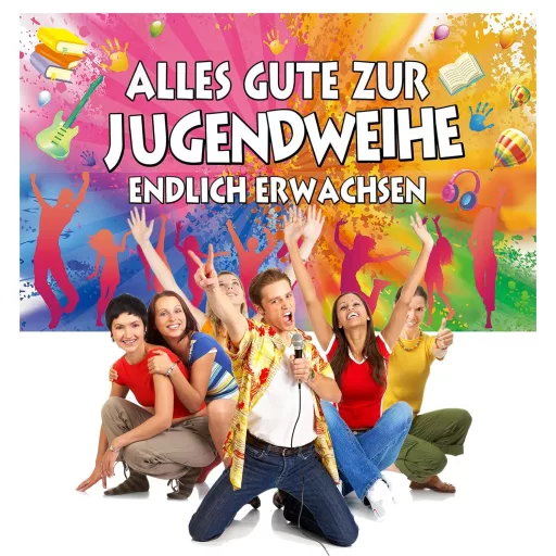 Banner decorativ "În sfârșit Adult" 180x110 cm pentru petrecerea de majorat, fundal foto pentru băieți și fete, decorațiune suspendată pentru ceremonie.