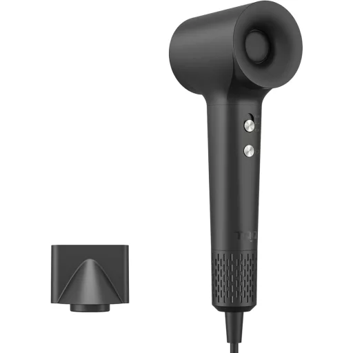 Uscător de păr TQQ cu 200 de milioane de ioni negativi - Motor silențios fără perii, uscare rapidă, 110.000 RPM, 57dB - Uscător de păr pentru acasă și călătorii