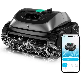   WYBOT C1 intelligens medence robot 150 perc futásidő, padló fal vízcsík tisztítás - Grey