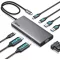 UGREEN Revodok Pro 308 USB-C priključna stanica za 3 zaslona, 2x HDMI, VGA, 100W PD