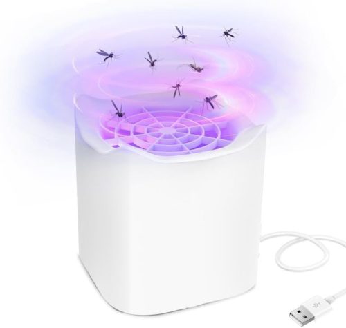 Elektromos USB rovarcsapda LED fénnyel - Szúnyog- és muslicairtó lámpa bel- és kültérre