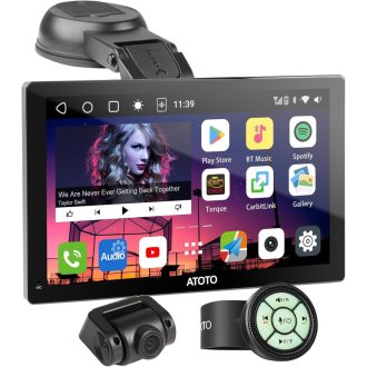   ATOTO P9 7" QLED autorádio s navigáciou, bezdrôtový CarPlay, Android Auto, GPS, 4G LTE