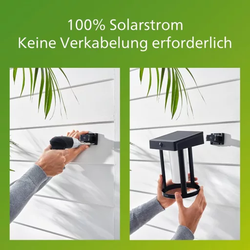 Philips Outdoor Solar Fyve Kerti Lámpa 1,5W Fekete IP44