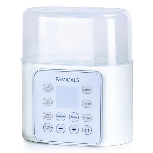 Famidals 6 az 1-ben elektromos cumisüveg melegítő és sterilizáló készlet