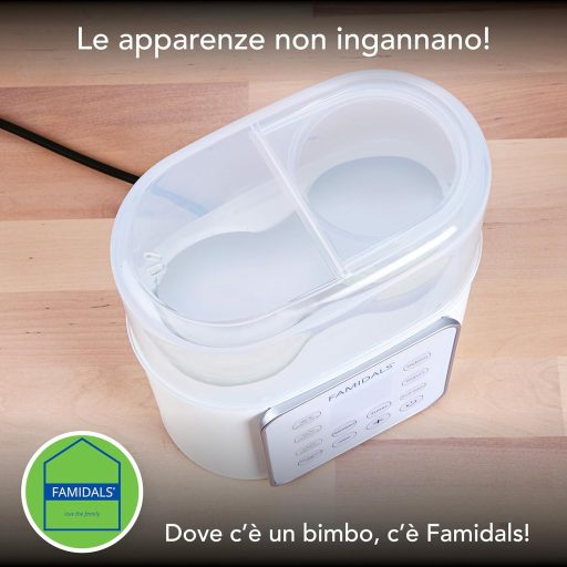 Famidals 6 az 1-ben elektromos cumisüveg melegítő és sterilizáló készlet