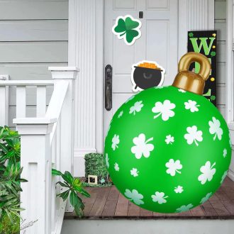   Zelená dekorácia ďateliny - Írske párty potreby na Deň svätého Patrika