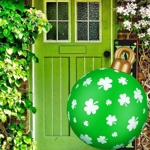 Viseća dekoracija zelena djetelina - Irski rekvizit za zabavu povodom Dana sv. Patrika