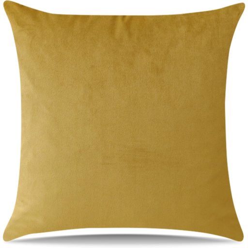 Artscope Bársony Díszpárna Arany 50x50 cm Kanapé Hálószoba Dekoráció