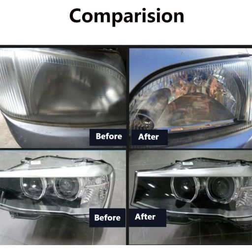 MACHSWON Fényszóró Helyreállító Készlet, Sárga Fényszóró Felújítás Öregedett Lámpához