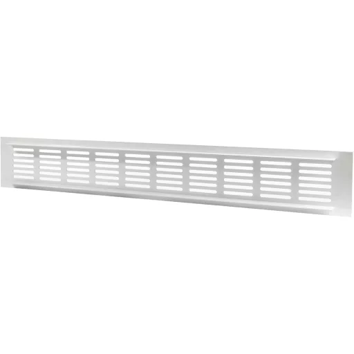 Vent Systems 60x400 mm fehér alumínium szellőzőrács HVAC rendszerhez