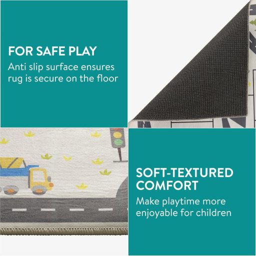 Navaris Gyerekszobai Szőnyeg Csúszásgátló Részecskékkel
