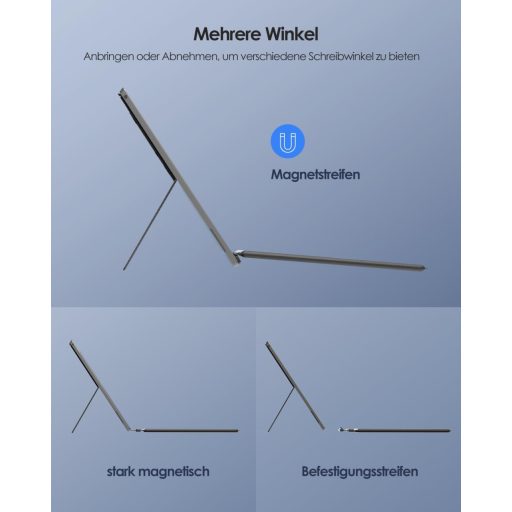 Qulose Bluetooth tipkovnica QWERTZ s touchpadom za Surface Pro 8/9/X/11