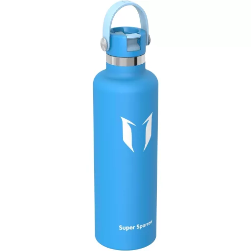 Termos din oțel inoxidabil Super Sparrow, 350-1000ml, fără BPA, pentru sport - 1000 uncii fluide, C- Albastru cer