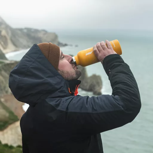 Termos din oțel inoxidabil Super Sparrow, 350-1000ml, fără BPA, pentru sport - 1000 uncii fluide, C- Albastru cer