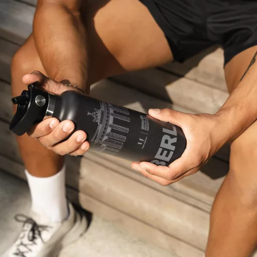 Termos din oțel inoxidabil Super Sparrow, 350-1000ml, fără BPA, pentru sport - 1000 uncii fluide, C- Albastru cer