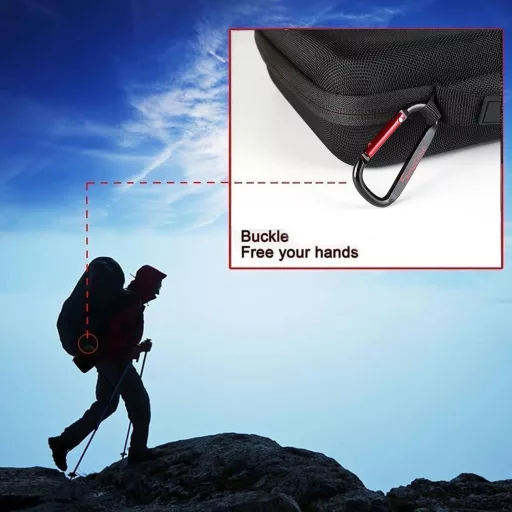 Smatree Hordtáska DJI Osmo Pocket 3, GoPro Hero és akciókamera tartozékokhoz