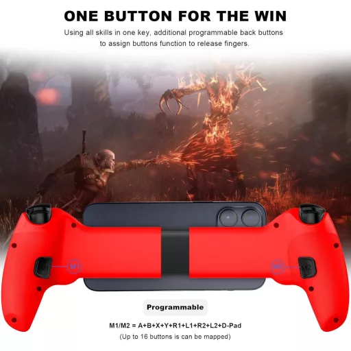 Joso D9 Wireless Controller iPhone iPad Android PC-hez Programozható Gombokkal