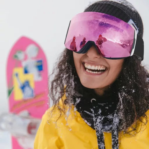 Ochelari de schi CARFIA EVO cu lentile oglindă, ochelari de snowboard unisex cu lentile interschimbabile