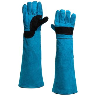   Ksvaye 45 cm hosszú harapásálló kesztyű zöld állatok kezeléshez