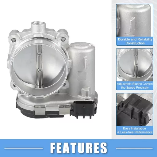 ABSOPRO Corp clapeta acceleratie electronic, Aluminiu, pentru Dodge Challenger 3.6L 2011-2022