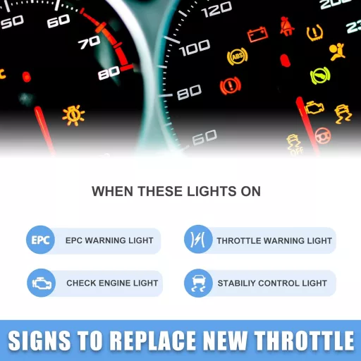 ABSOPRO Corp clapeta acceleratie electronic, Aluminiu, pentru Dodge Challenger 3.6L 2011-2022