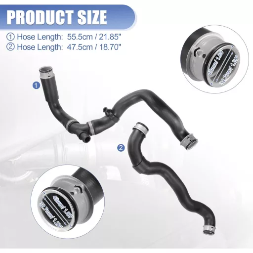 QUARKZMAN hadica chladiacej kvapaliny expanznej nádržky pre Mercedes-Benz C230 2.3L 2002 2ks