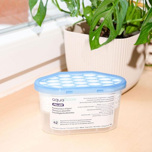 Aquafloow 400ml Páramentesítő Készlet 3db Fürdőszoba Konyha Szekrény Nedvességgátló